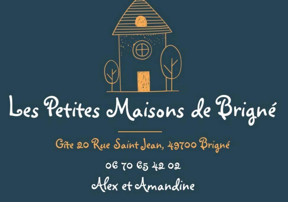 Maisons De Campagne. Gite Vert. Brigne Bagian luar foto